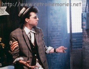 Jon Cryer and Molly Ringwald in Pretty in Pink.