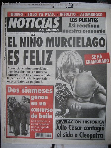 Entrevista al niño murciélago. - Retro Memories