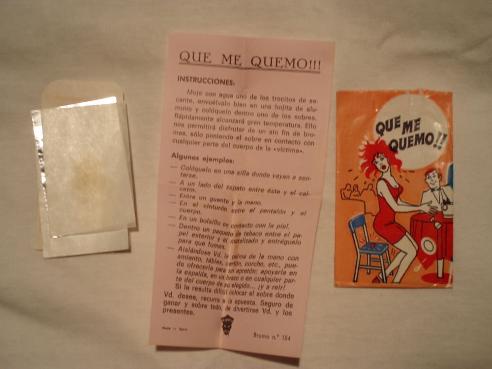 artículos de quiosco de broma de los años 80 - Compra venta en todocoleccion