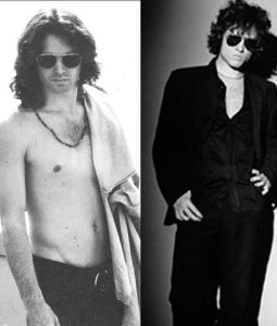 Otra leyenda urbana cuenta que Enrique Bunbury está poseído por el espíritu de Jim Morrison.