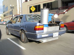 Este fue mi inteno de adaptar un DeLorean DMC-12 para que pudiese volar.